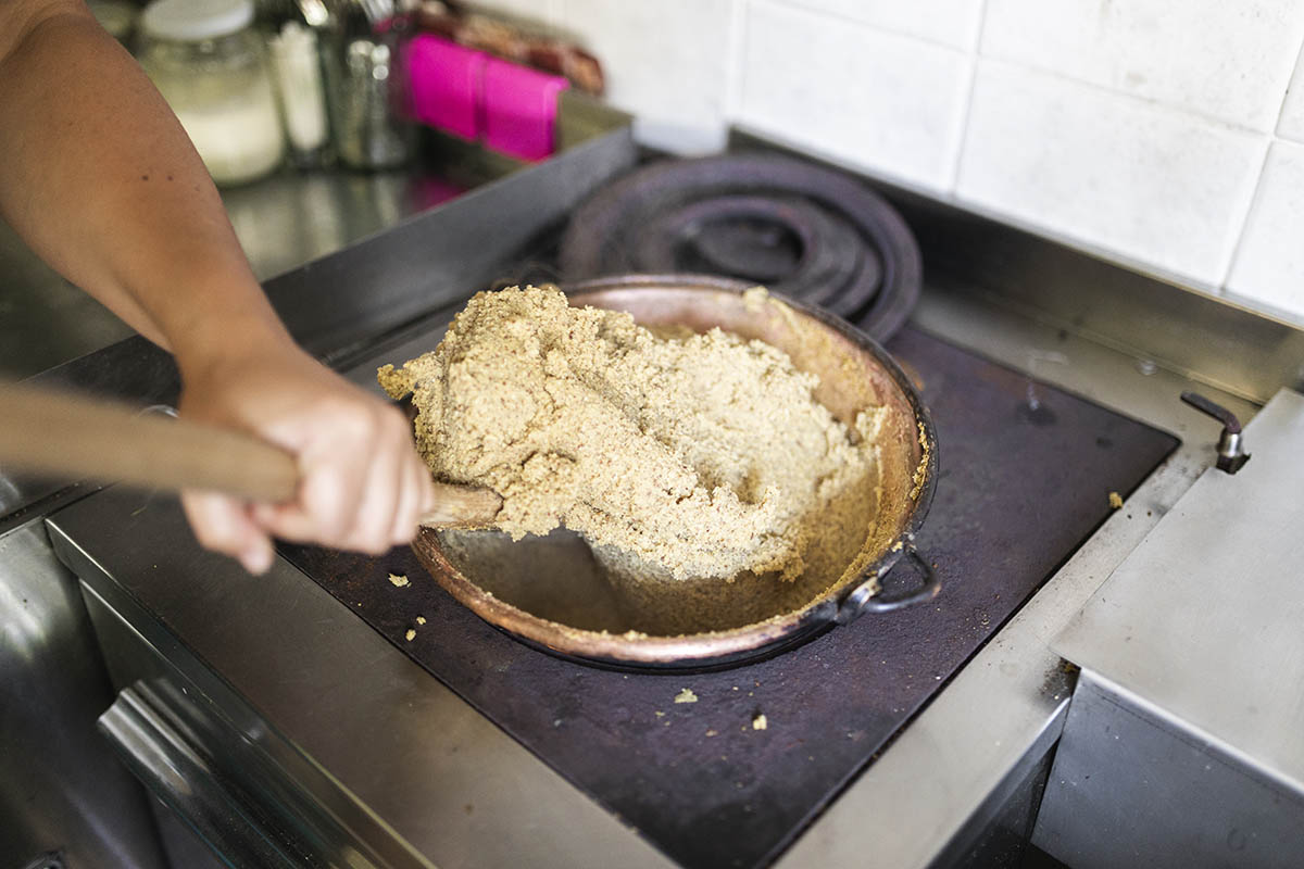 L'immancabile polenta Bigoli, tinche, salsicce, tortelli, polenta: quanti piatti sul lago di Garda